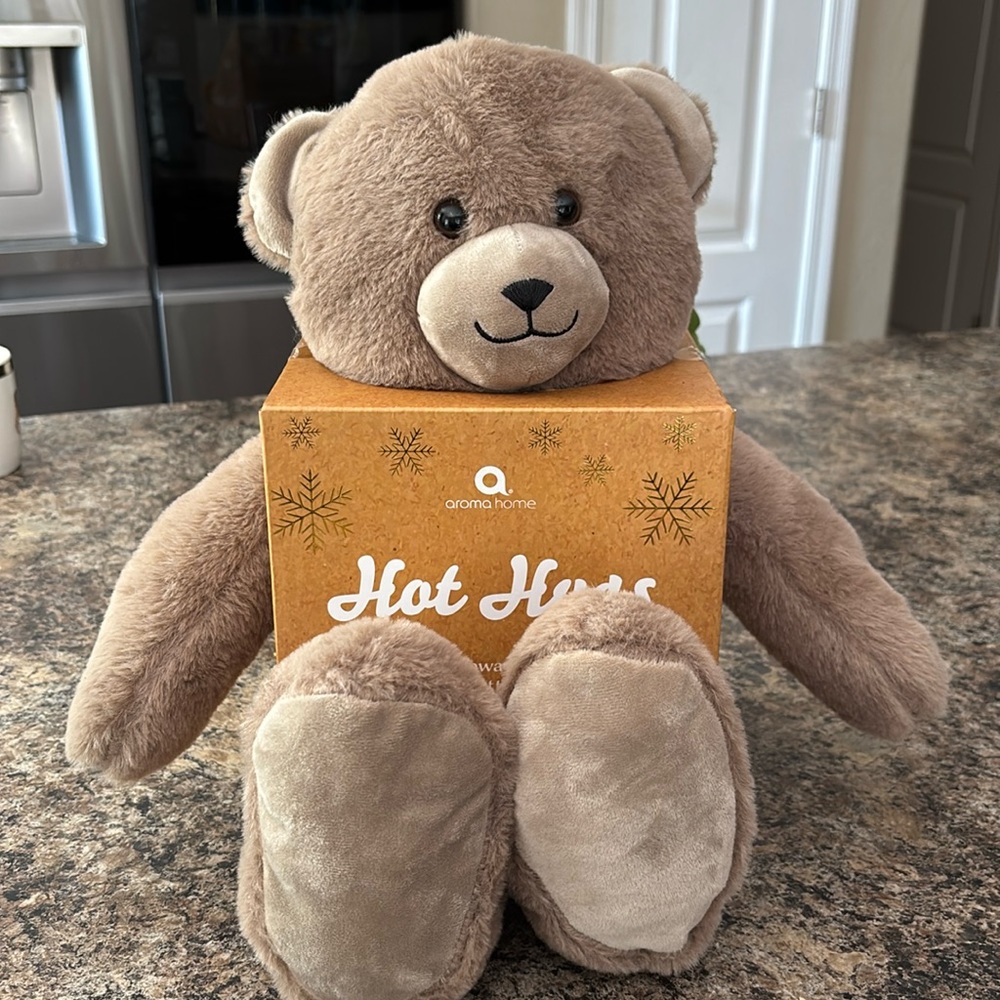 Aroma Home hot hugs microwavable Hottie 18” teddy Bear
